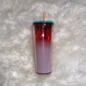 New! Starbucks Summer 2020 Red Ombré Venti